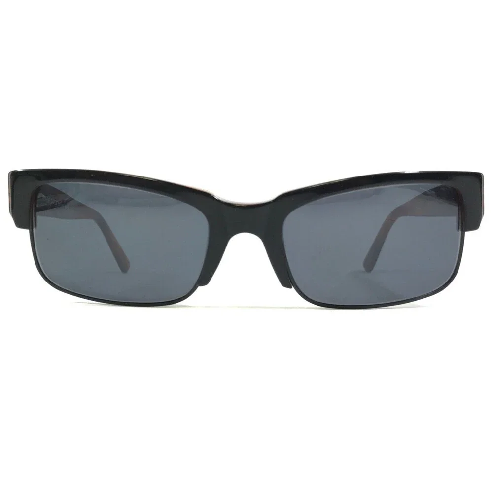 Vogue Sunglasses VO 2139-S W841/26 Black Brown Rectangular w/ Blue Lenses